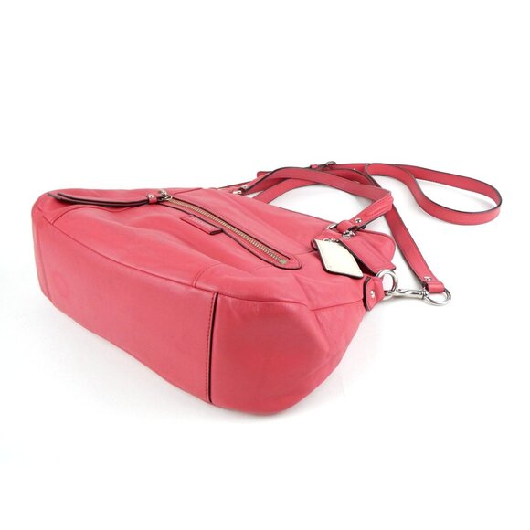 Coach Daisy Mia Coral Leather Shoulder Bag Crossbody Purse F23901 - Picture 5 of 16